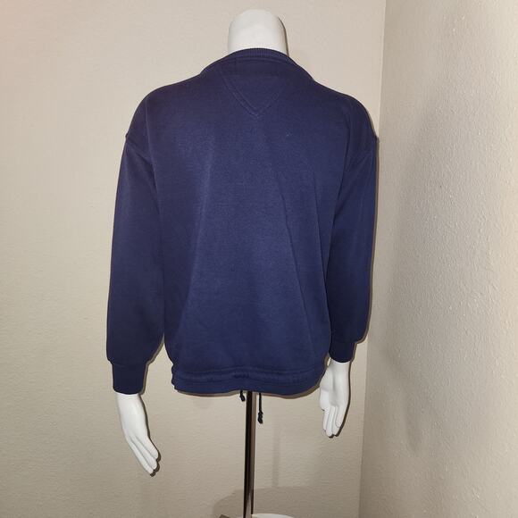 Vintage Paris Sports Club Pullover Sweater with Embroidered Detail, SmallF - Picture 5 of 11